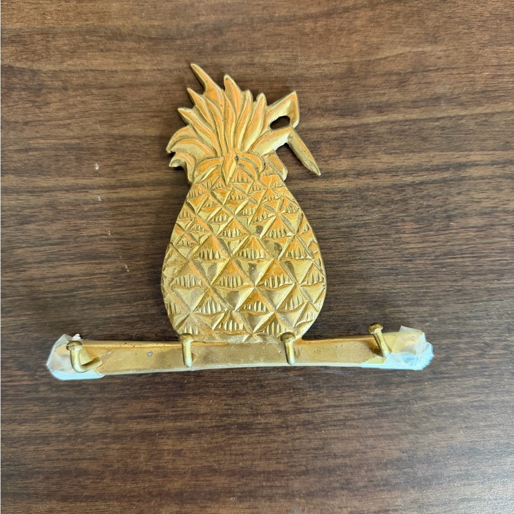 VTG Brass Pineapple Key hooks